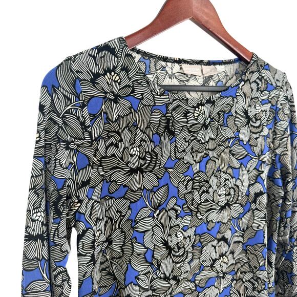 Chicos Travelers Petite SMALL US 4/6 0P Super Stretchy Slinky Blouse Shirt Top - Picture 3 of 8